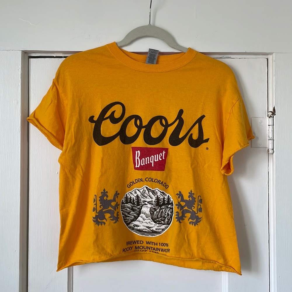 Coors cut-off tshirt